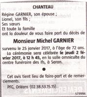 Avis de deces michel garnier